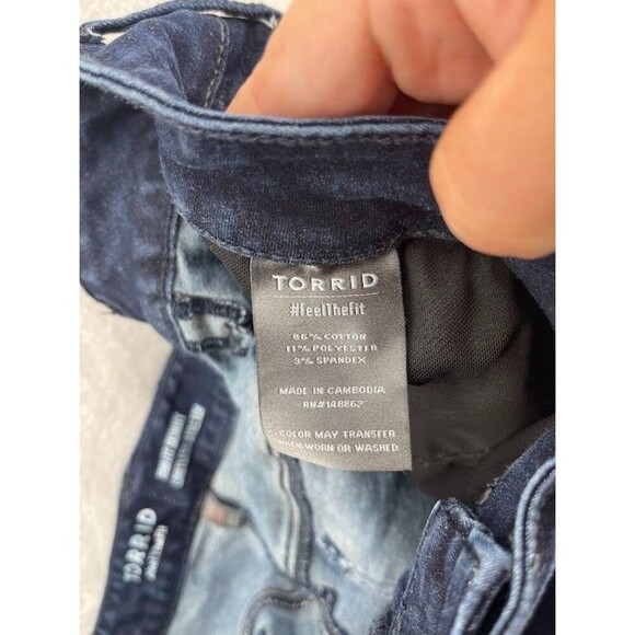 Torrid Women's Plus Size Trio Fit Skinny‎ Limitless Stretch Size 22 - Picture 10 of 11